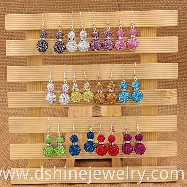 Rhinestone Crystal Earrings